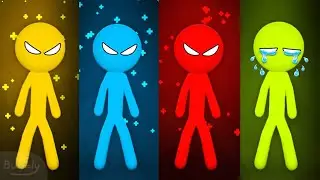 Stickman Random 🤩 MINIGAMES Tournament - Stickman Party Gameplay