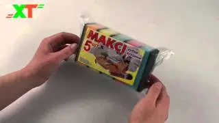 Мочалка для посуды 5 maksi