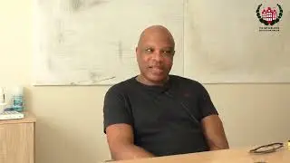 English language summer school. Program instructor Luther McGinnis