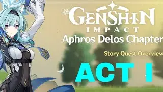 •Genshin Impact Eula Historia Aphros Delos: Acto I