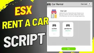 Fivem  |  ESX  |  Rent A Car Script  |  Toxic Fivem 300+ Free Script