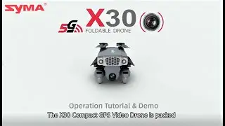 SYMA X30 COMPACT GPS VIDEO DRONE