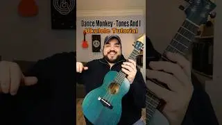 How to play 'Dance Monkey' by Tones And I (Ukulele Tutorial) #shorts