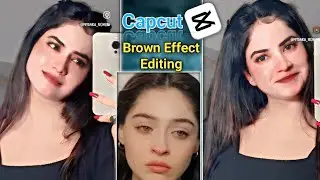 Capcut HDR CC Brown Effect Video Editing|| Brown Effect Video Editing in Capcut|Brown Colour Grading