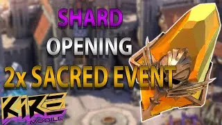 Shard Pack Opening 2x Sacred Event! HOW MANY LEGENDARIES? | Raid Shadow Legends
