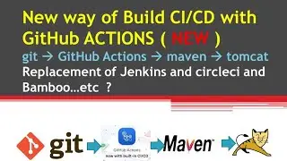 GitHub Actions ( New ) | CI/CD with GitHub Actions workflow | maven and tomcat deployment | Madhu