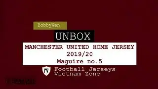 Manchester United home kit 2019/20 - Maguire nameset