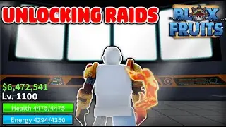 I Finally Unlocked Raids In Blox Fruits!