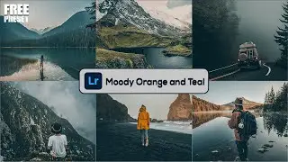 Lightroom Mobile moody teal and orange editing | Lightroom Mobile preset FREE DNG & XMP
