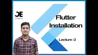Flutter Installation |  Lecture-2 | Flutter Tutorial Bangla | CodEnity