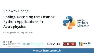 Chihway Chang – Coding/Decoding the Cosmos – SPS16