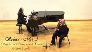 Solace Mvt  3, Sonata for Bassoon and Piano, Roma Cafolla