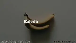 Banaani Kalorit