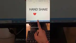 Handshake symbol shortcut 