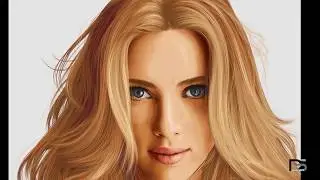Realistic Hair Vector/Vexel Art Tutorial [Photoshop CS6]