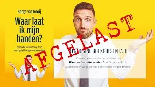 Boekpresentatie 'Waar laat ik mijn handen?'