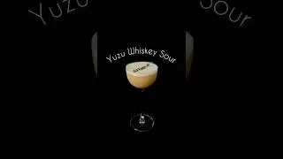 Yuzu Whiskey Sour 