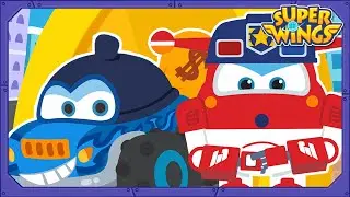 [SUPERWINGS Game] Police Game | Catch the Thief Game | Superwings | Super Wings Gameplay