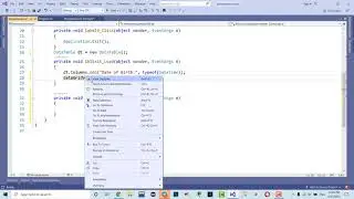 C# Programming|  DateTimepicker with dataGridView Withou db connection| [Speak Khmer]