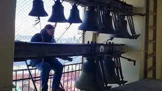 Bells of Peter and Paul Cathedral, Saint-Petersburg, bell music concert 1.05.2022