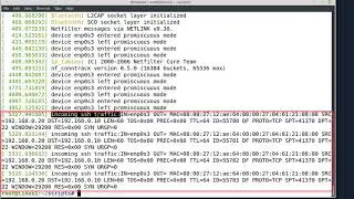 Iptables/Netfilter: Logging Packet's Headers with Iptables