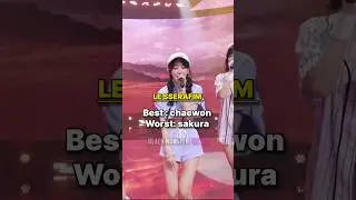 best vs worst #kpop #idols #koreanidols #viral #shorts #fypシ゚viral #nohate #kpopidols #femaleidols