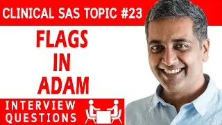 Unveiling Statistical Analysis Flags with CDISC ADaM | Clinical SAS Interview Question #23