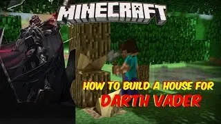 Minecraft - How to build a HOUSE for DARTH VADER aka DIAMONDz EDGE