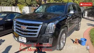 2015-2020 Cadillac Escalade Oil Change With Synthetic Royal Purple Oil | Oil Life Reset on Cadillac