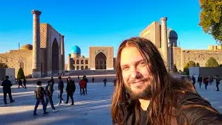 First Day in Samarkand, Uzbekistan | Visit Registan 🇺🇿
