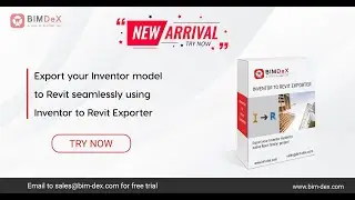 Inventor to Revit Exporter, Converter, Importer, Plugin, Add-ons | BIMDEX