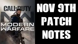 MODERN WARFARE & WARZONE PATCH NOTES - NOV 9TH 2020 - Private Warzone Matches & Separate Loadouts