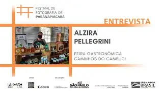 Entrevista com Alzira Pellegrini, da Feira Gastronômica Caminhos do Cambuci de Paranapiacaba.
