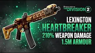 This Lexington Heartbreaker Build Is UNSTOPPABLE... Insane Damage & Survivability! (Division 2)