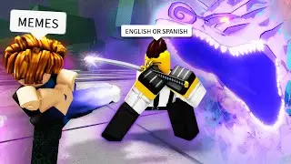 ROBLOX Strongest Battlegrounds Funny Moments Part 7 (MEMES) 💪