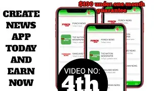 How to Create a News App and Monetize with Admob: App Development Tutorial for Passive Income