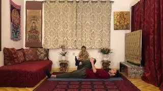 שיעור יוגה מלא ברמת תרגול בינונית  -  רצף מספר 29