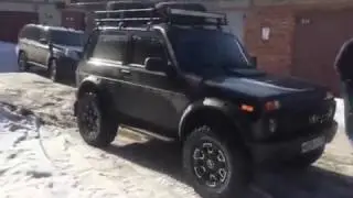 Нива урбан подготовленная для грязи