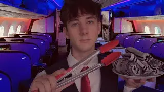 ASMR Flight Attendant - Airline Experience Pt 2