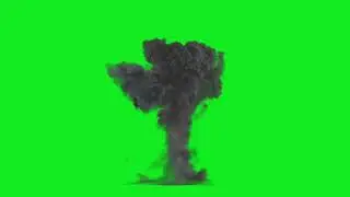 Giant Green Screen Explosion: Free Use