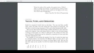 Eloquent JavaScript Read-Along - Values, Types, and Operators - 001 - Introduction