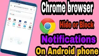 How to hide or Block Chrome browser notification 2020?