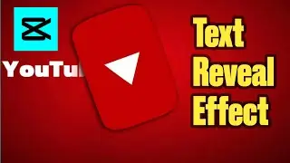 How To Add Text Behind Objects In Capcut| Text Reveal Effect | Capcut Tutorial