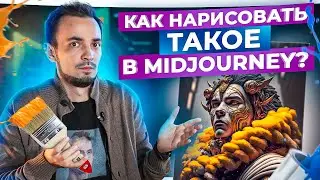 НЕЙРОСЕТЬ Midjourney — революция в мире дизайна! ОБЗОР
