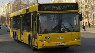 ПОЕЗДКА на АВТОБУСЕ мАз 107.466 (ГОС.НОМЕР АЕ 9513-7) МАРШРУТ 145с