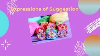 The expressions of suggestion