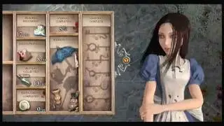 Alice: Madness Returns front end menu