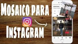 Como Hacer Un Mosaico Para Instagram | (Rápido y fácil) 2022