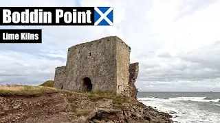 🏴󠁧󠁢󠁳󠁣󠁴󠁿 Visiting Boddin Point Lime Kilns, Scotland, plus some history of the site