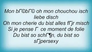 Tic Tac Toe - Isch Liebe Disch Lyrics